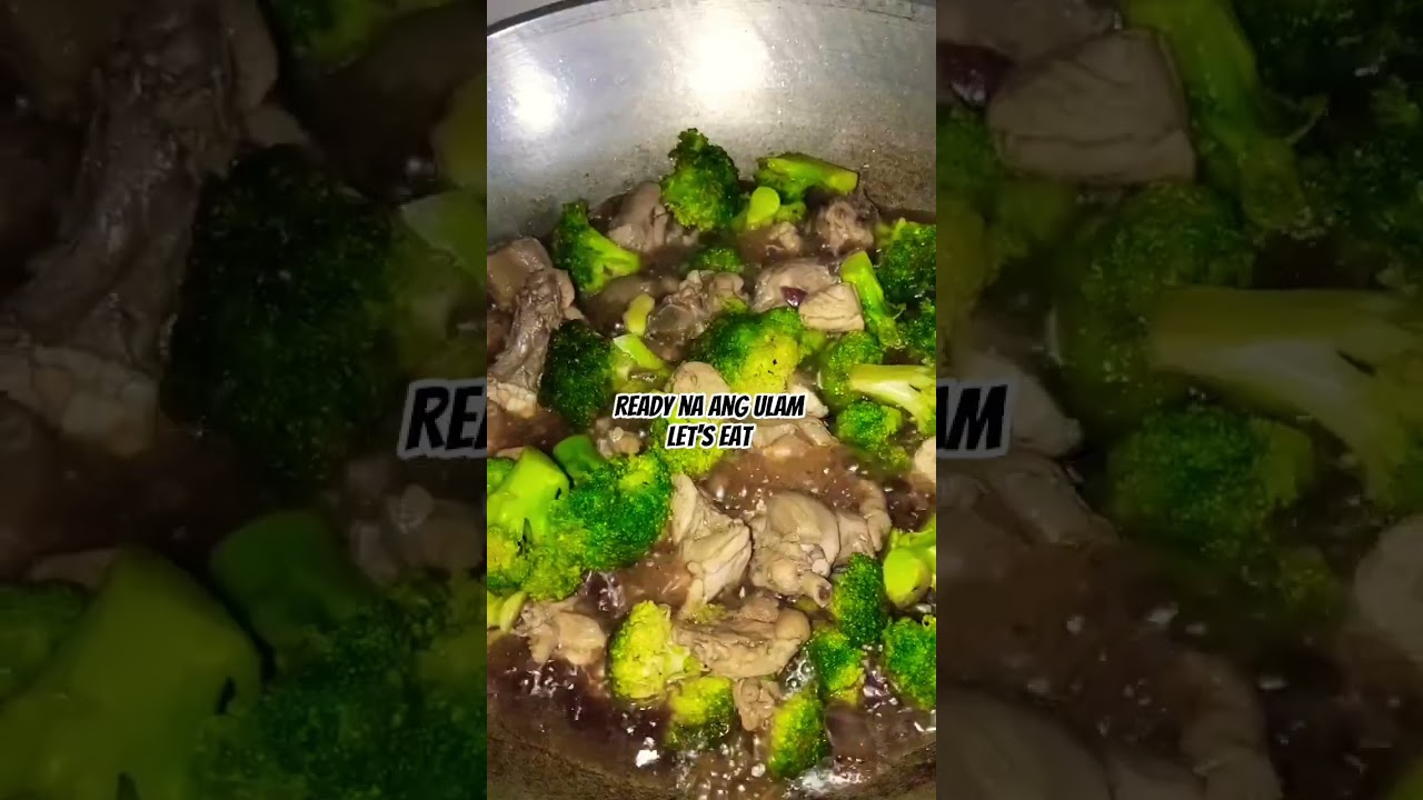 Broccoli ulam for today 