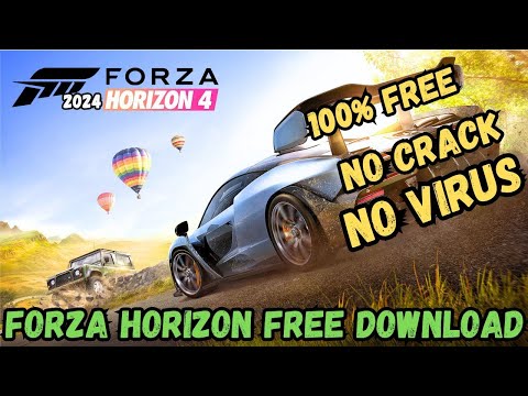 HOW TO DOWNLOAD & PLAY FORZA HORIZON 5 & 4 ON PC / LAPTOP FOR FREE 2024