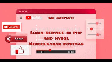 Teknologi Web Service Pertemuan 9 & 10 - Login Service In PHP And MySQL Menggunakan Postman