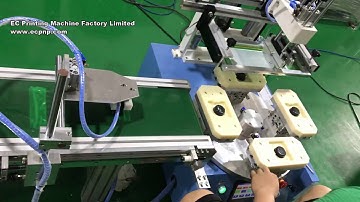 Mini Flat Screen Printing Machine with Auto Unloading