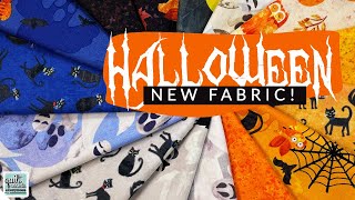 New Modern Halloween Fabrics! Perfect for quilts & treat bags ...