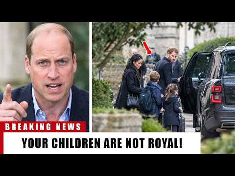 Prince William REVEALS Truth About Archie & Lilibet! Harry & Meghan LEFT SHATTERED As Secret Is Out!