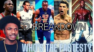 The All-Time Fastest Athletes In EVERY Major Sport Reaction!!!