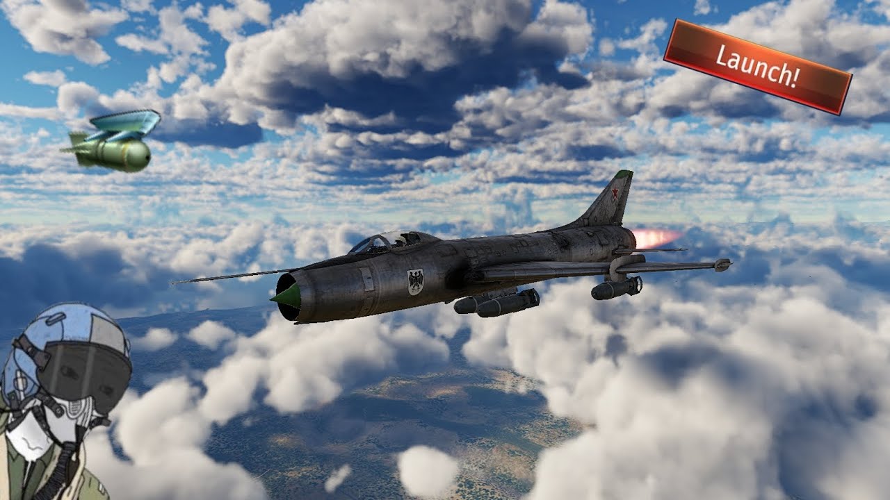 Bombing bases with Su-7B experience | War thunder