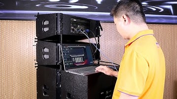 LA210P&LA18P Dual 10 Inch Active Line Array PA Speaker System