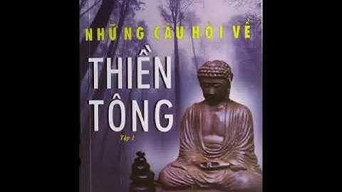 QUYỂN 2: NHỮNG CÂU HỎI VỀ THIỀN TÔNG Tập 1 Giọng miền Bắc