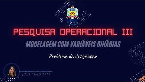 Video 6 POIII   Problema da designação