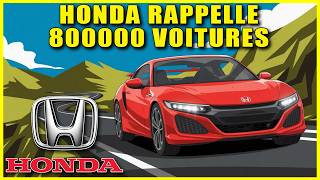 Honda Rappelle 800000 Voitures