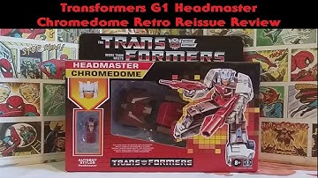 Transformers G1 Headmaster Chromedome Retro Reissue Review