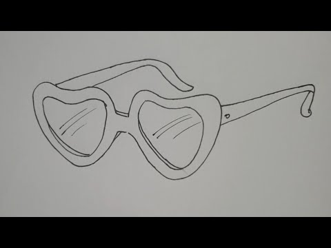 Video: Kako Crtati Naočale
