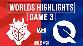 Download Lagu G2 vs FLY Highlights Game 3 | Worlds 2025 Swiss Stage | G2 Esports vs FlyQuest MP3