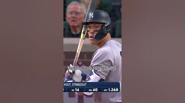 Why You Don’t Pitch to Aaron Judge a Third Time 👀 #Yankees #mlbshorts