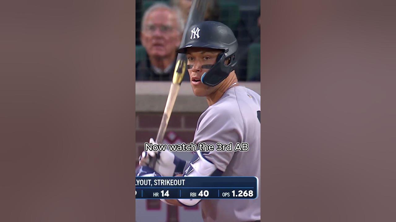 Why You Don’t Pitch to Aaron Judge a Third Time 👀 #Yankees #mlbshorts