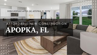 Affordable New Construction Home in Apopka, Florida | 3 Bed, 2 Bath with Closing Cost Incentives!
