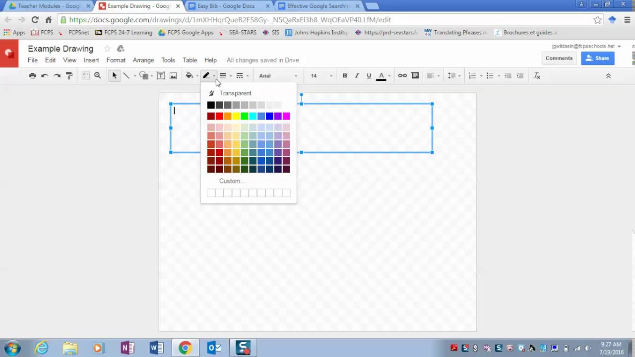 New Google Draw App Sketch Plans for Kindergarten