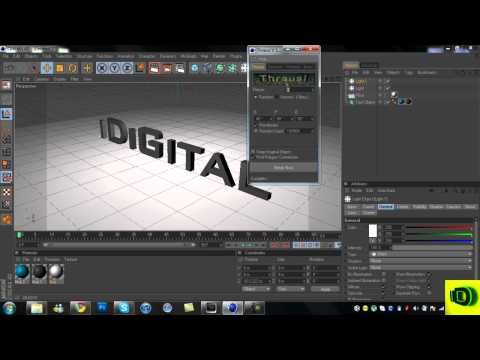 Cinema 4d || how to make exploding text