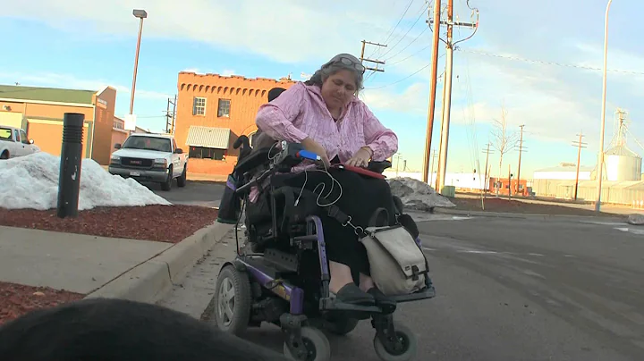 Wheelchair USB Charger demonstrated by Julie Reisk...