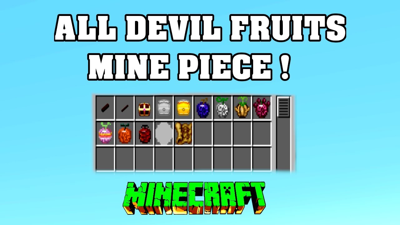 Mine Mine No Mi Mods Showcase All Fruits 1.7.10 (See Description