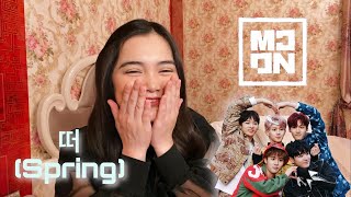 [ENG sub] MCND ‘떠(Spring)’ MV Kazakh girl REACTION