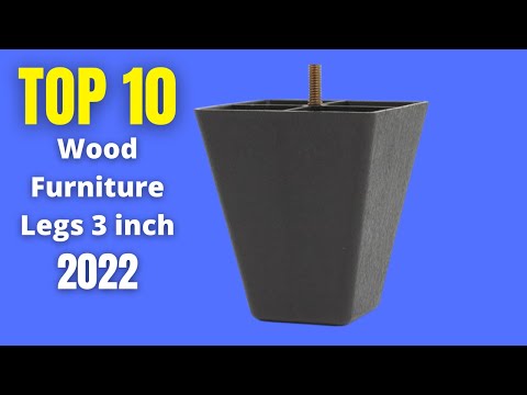 Top 10: Best Wood Legs for Furniture 4 inch Sofa Legs 2022 | Square Bed Legs Pack of