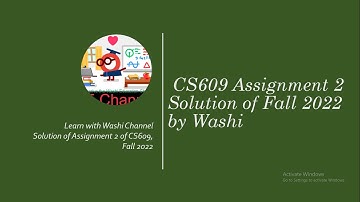 #cs609 #assignment2  #fall2022 by #washi