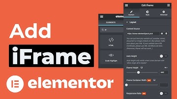 How to Add iFrame in WordPress & Elementor | 2 Easy Methods (2025)