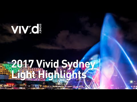 Vivid Light 2017 | Light Highlights in Timelapse