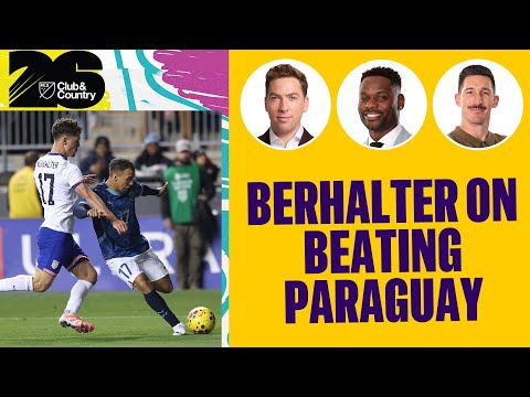 Sebastian Berhalter on World Cup memories, USMNT Beating Paraguay