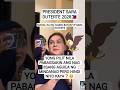 YONG PILIT NILA PABAG SAKIN ANG NAG IISANG AGUILA NG MINDANAO #saraduterte #impeachment #shorts