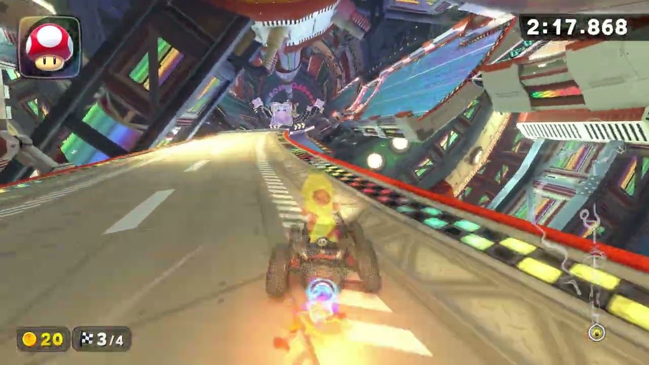 Rainbow Road - 3:54.893 - Technical 🇺🇸 (Mario Kart World world