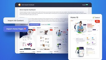 Ewebot WordPress Theme One Click Demo Import