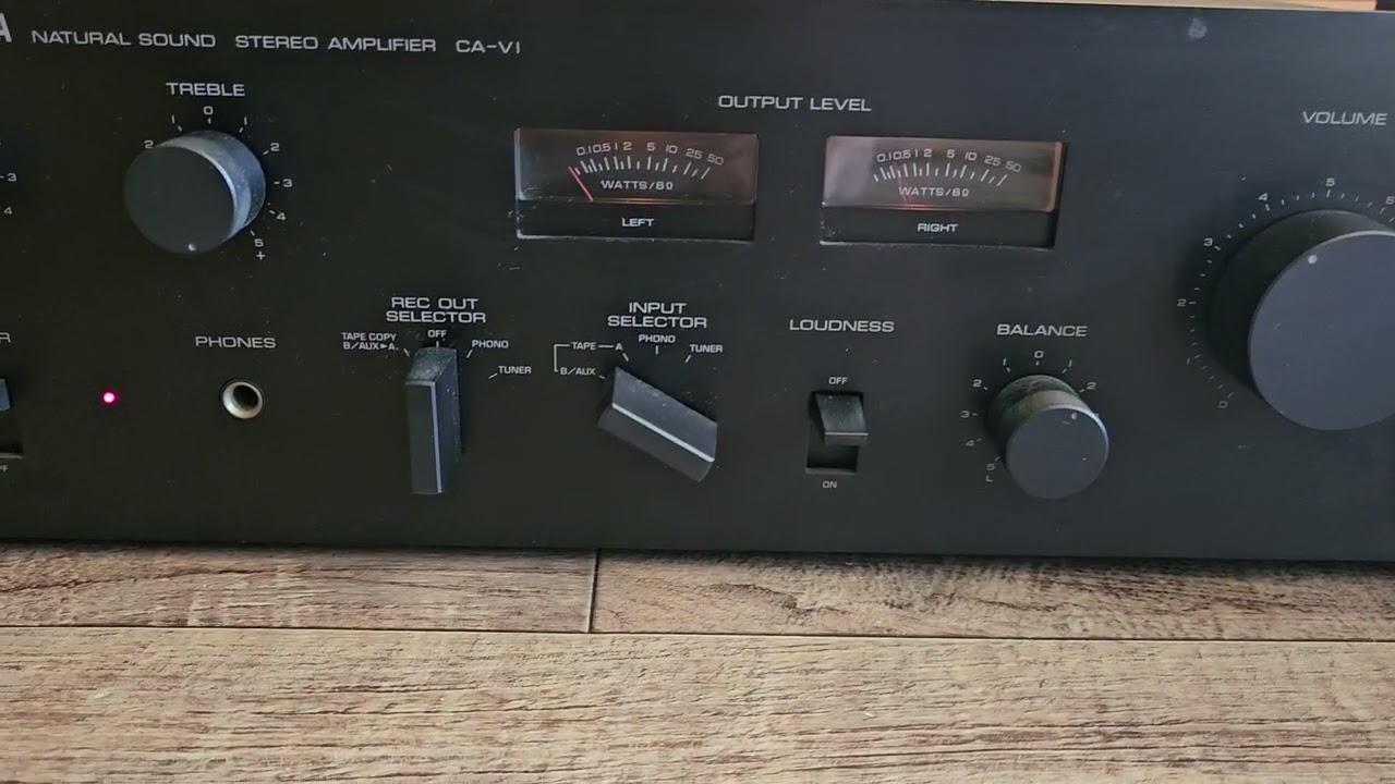 YAMAHA Natural Sound CA-V1 - YouTube