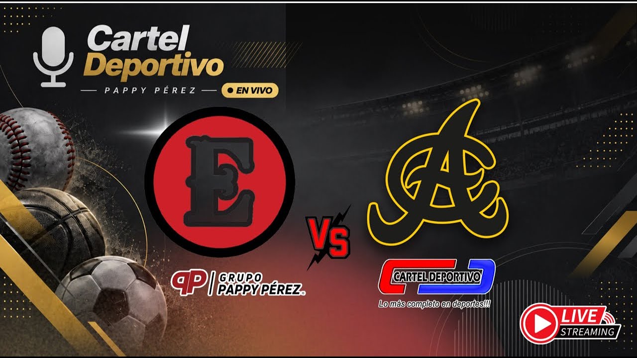 EN VIVO 🛑 / Estrellas Vs Águilas Cibaeñas