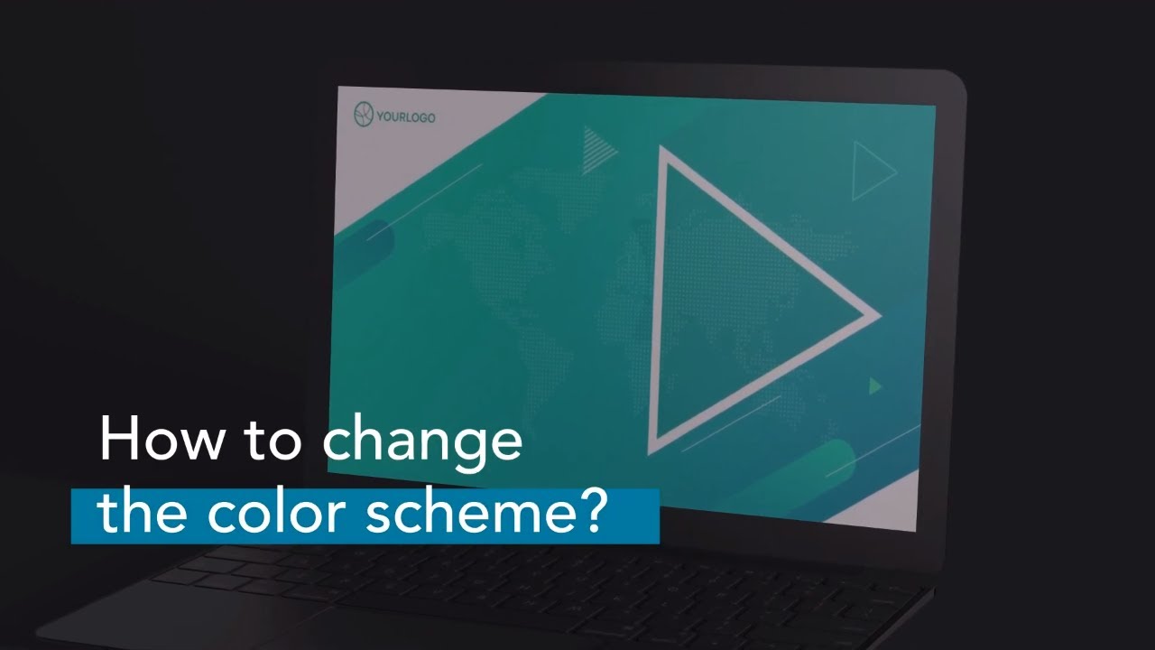 How to change the color scheme? YouTube