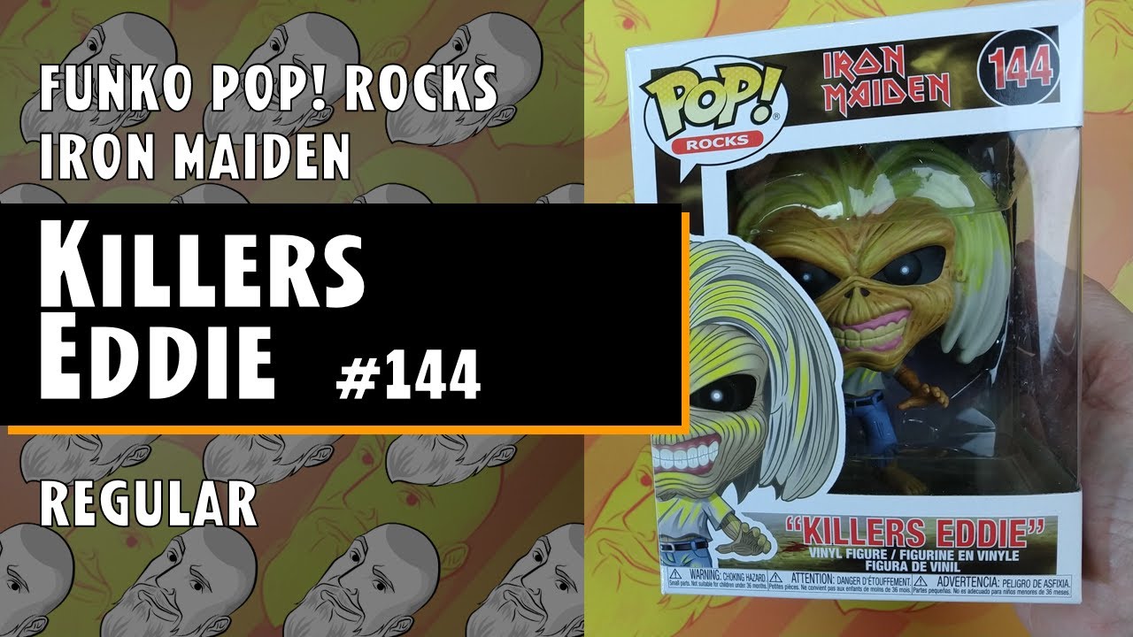 Funko Pop Rocks: Iron Maiden - Killers Eddie - #144 // Just One Pop Showcase