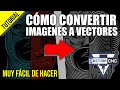 TUTORIAL - CÓMO CREAR VECTORES DESDE UNA IMAGEN PARA CORTE O GRABADO MUY FACIL | QUSTOM CNC