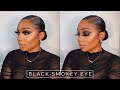 Sultry Black Smokey Eye Tutorial | Tamara Renaye