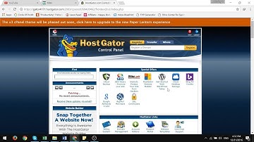 Hướng dẫn mua domain godaddy, add domain vào hostgator, cài đặt wordpress lên website