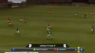 PES 2009 Berbatov Goal