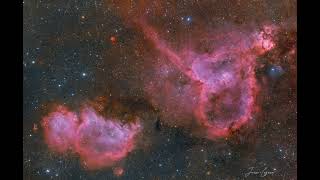 The Heart and Soul Nebulas #shorts