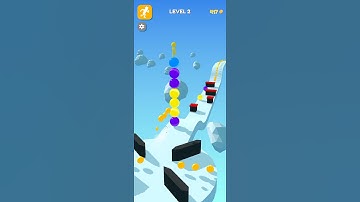 Stack Rider - Gameplay Walkthrough lvl 2 android, ios