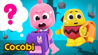 Canção da Mochila de Sobrevivência 🎒 | Canções de Segurança | Cocobi