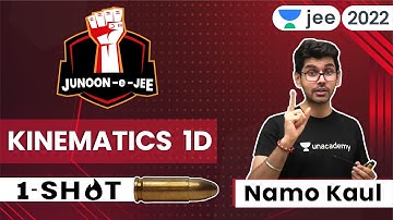 Kinematics 1D | JEE 2024 | One shot | Unacademy JEE | Physics | Namo Kaul #jee2024