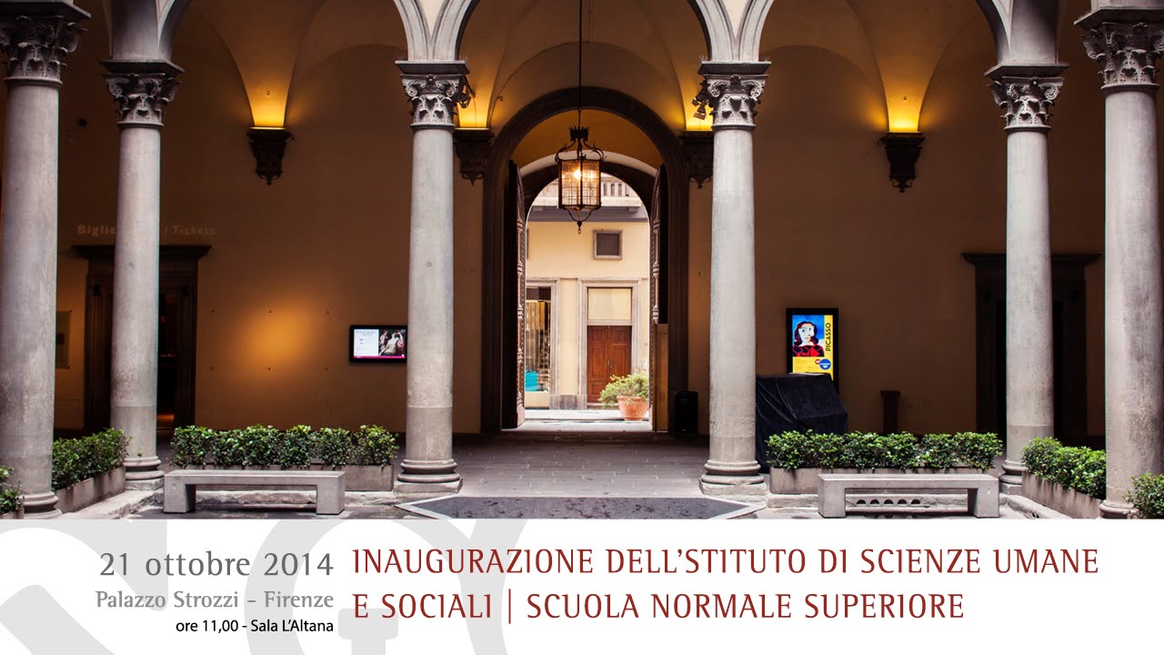 Inaugurazione dell'Istituto di Scienze Umane e Sociali YouTube