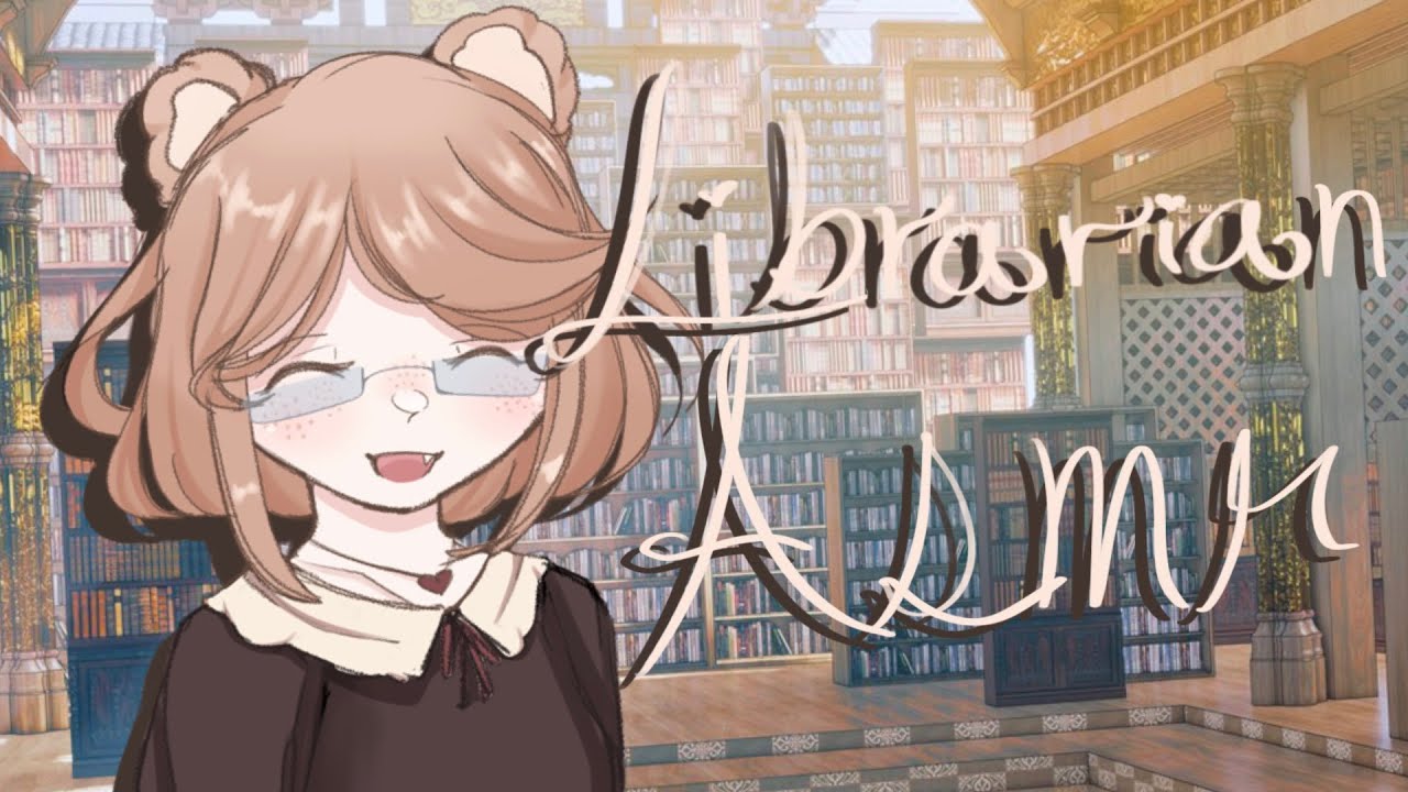 [ASMR] Болтливый библиотекарь помогает тебе найти книги~(f4a, шум книг+шепот)