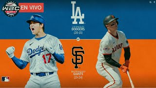 🔴 EN VIVO: Los Ángeles Dodgers vs San Francisco Giants / MLB LIVE - PLAY BY PLAY