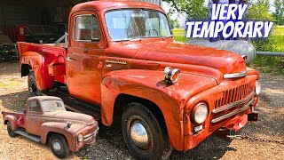 TEMPORARY PAINT TRANSFORMATION... 1952 International Harvester Pickup Truck