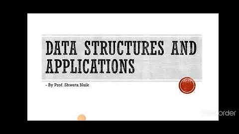 DS/18CS32/L1/Module 1 by Prof. Shweta Naik