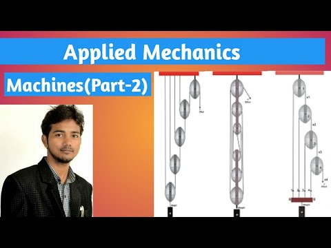 Applied Mechanics : Machines (Part-2)