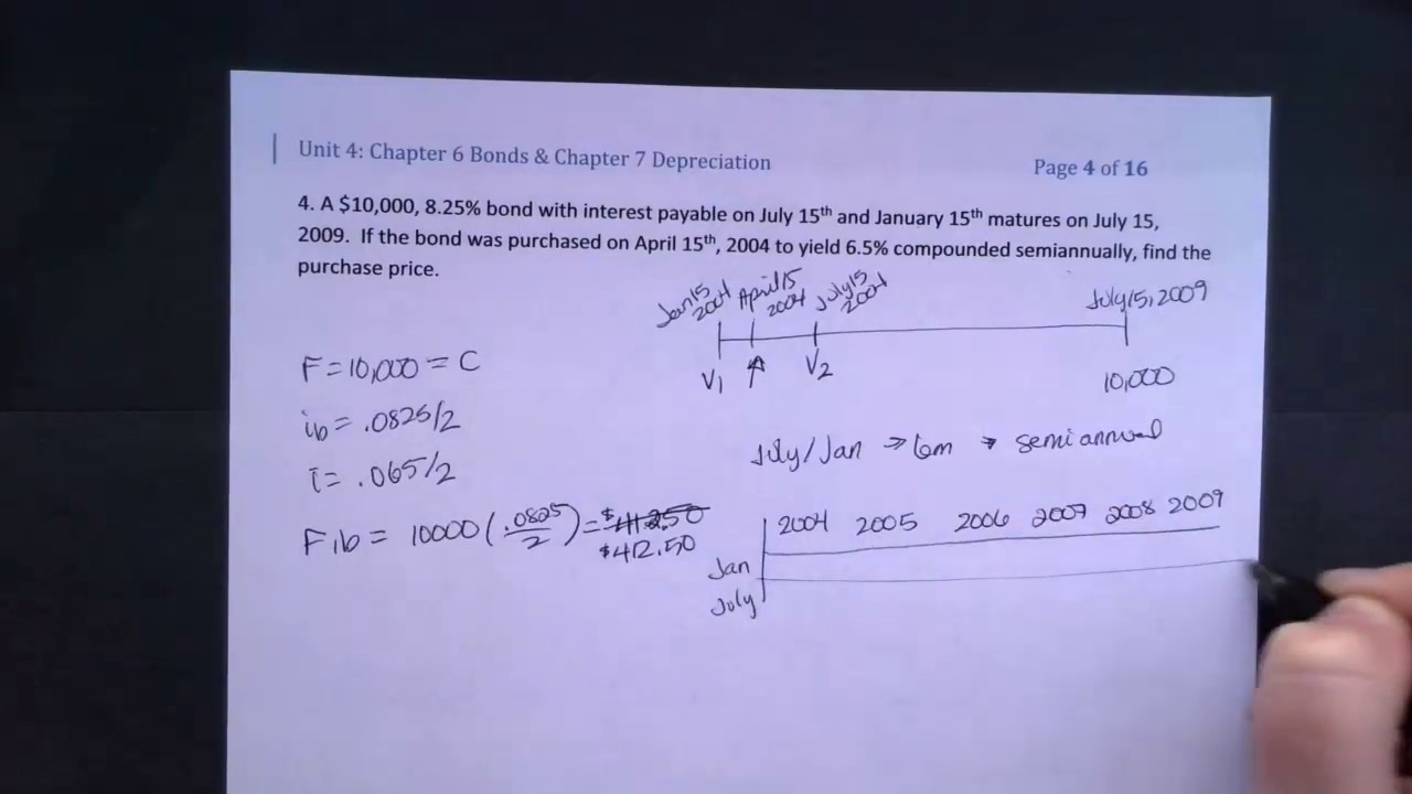 Chapter 6 Section 3 - Bonds Purchased between Coupon Dates - part 3 ...